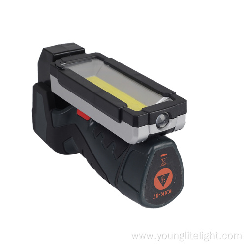 Multi function magnetic rechargeable folding work light